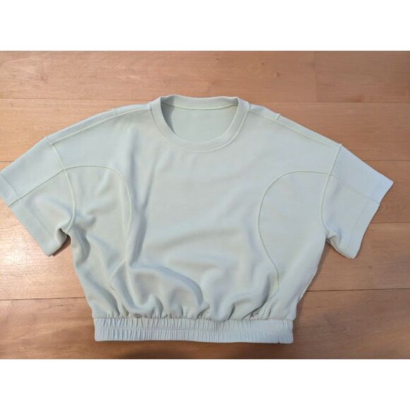 lululemon athletica Tops - Lululemon softstreme top Kohlrabi Green short sleeves 6
